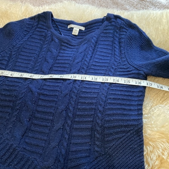 Dana Bachman sweater with metallic sparkling thread size S - Picture 8 of 10